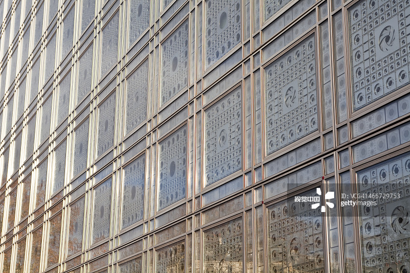 巴黎阿拉伯世界文化中心图片素材