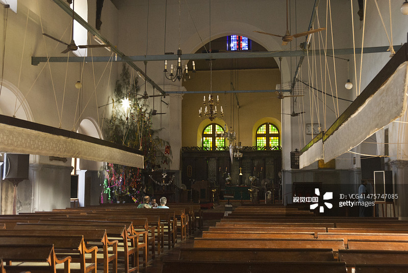 圣弗朗西斯教堂中殿图片素材