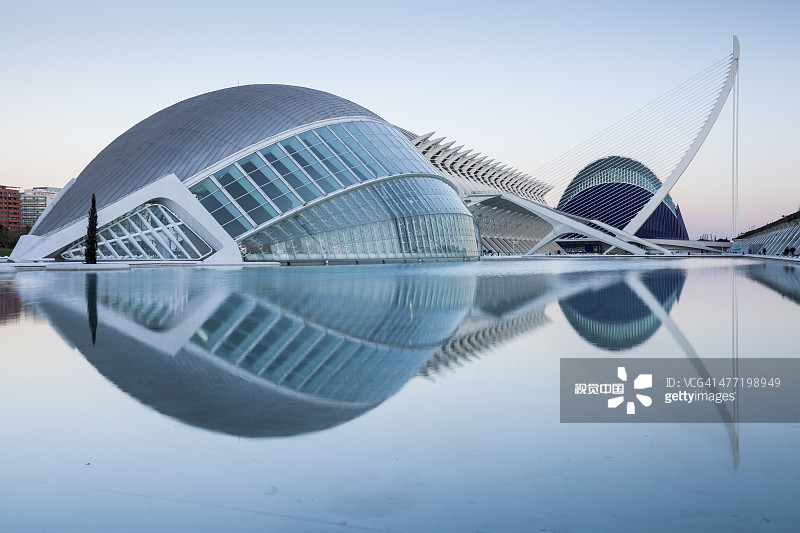 瓦伦西亚艺术科学城图片素材