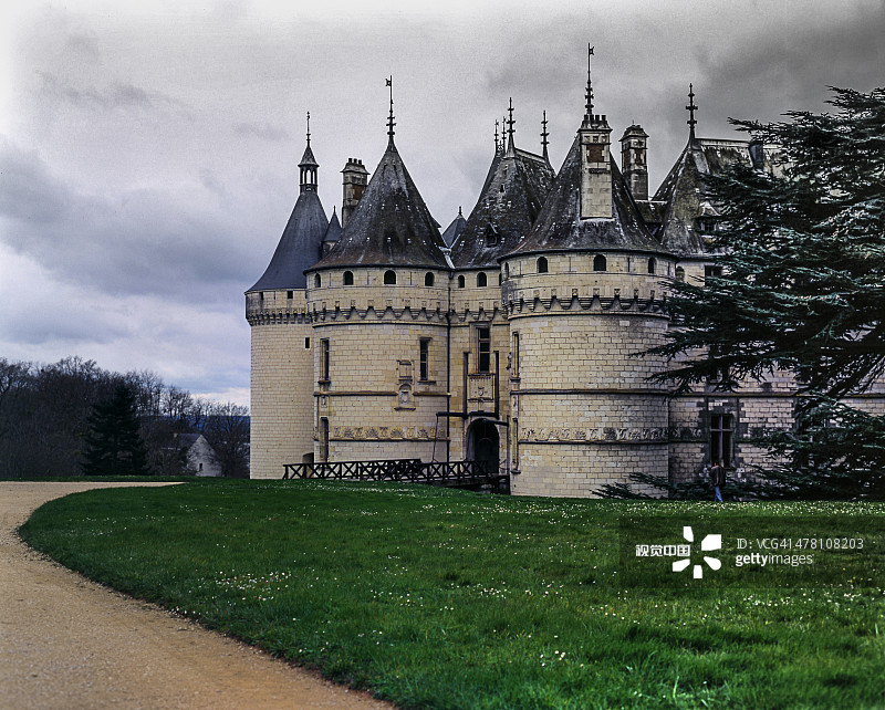 卢瓦尔河谷的肖蒙城堡图片素材