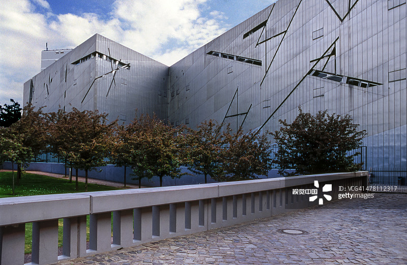 犹太博物馆，建筑师丹尼尔·里伯斯金图片素材