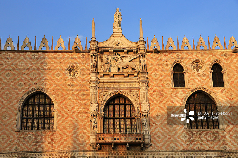 威尼斯意大利总督宫图片素材