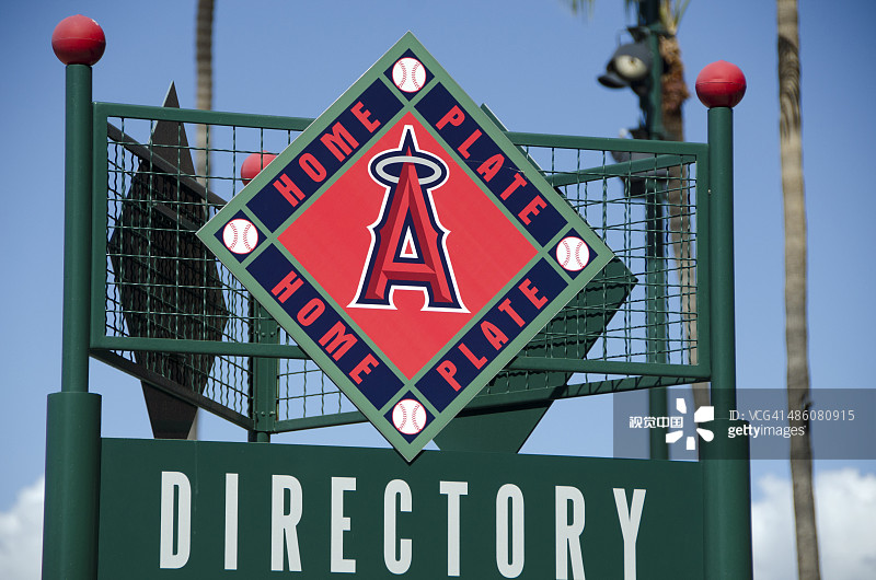 天使棒球场外景图片素材