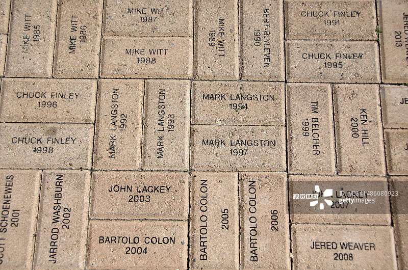 天使棒球场外景图片素材