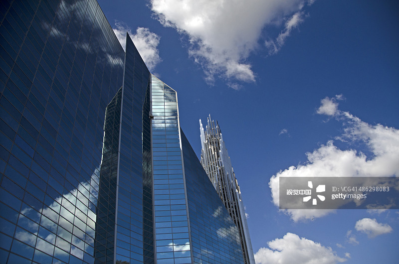 水晶大教堂图片素材