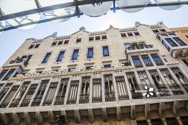 帕劳居埃尔巴塞罗那图片素材