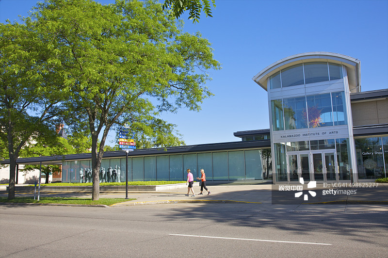 玻璃钢当代艺术博物馆图片素材