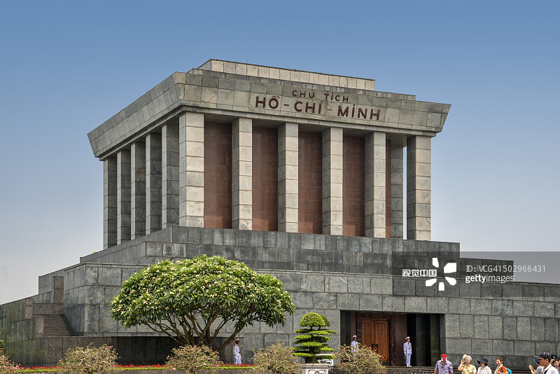 越南河内胡志明纪念堂图片素材