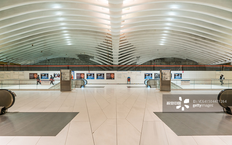 纽约世界贸易中心交通枢纽图片素材