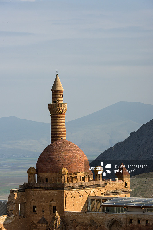 土耳其，多乌巴亚济特的伊沙克帕夏宫图片素材