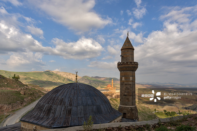 土耳其，多乌巴亚济特的伊沙克帕夏宫图片素材