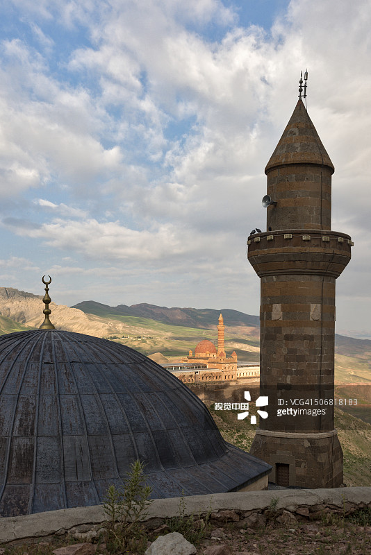 土耳其，多乌巴亚济特的伊沙克帕夏宫图片素材
