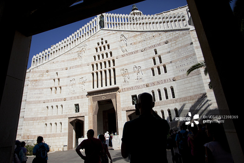 圣诞教堂入口图片素材