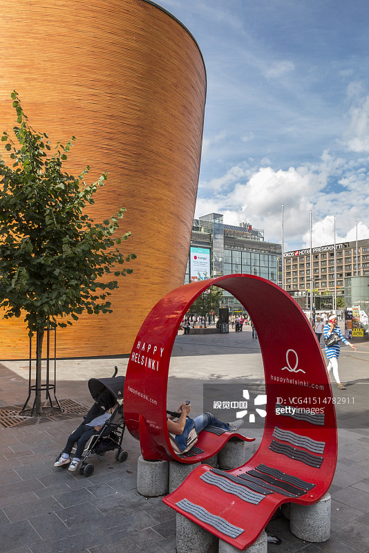 芬兰赫尔辛基康比静默教堂图片素材