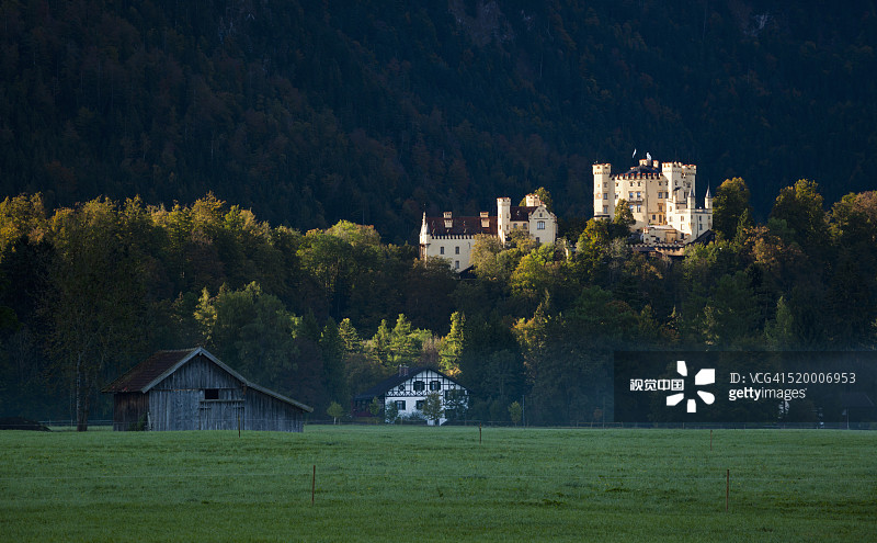 霍恩施万高城堡图片素材