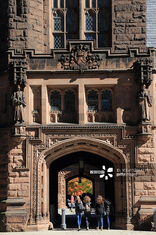 普林斯顿大学的东派恩楼图片素材