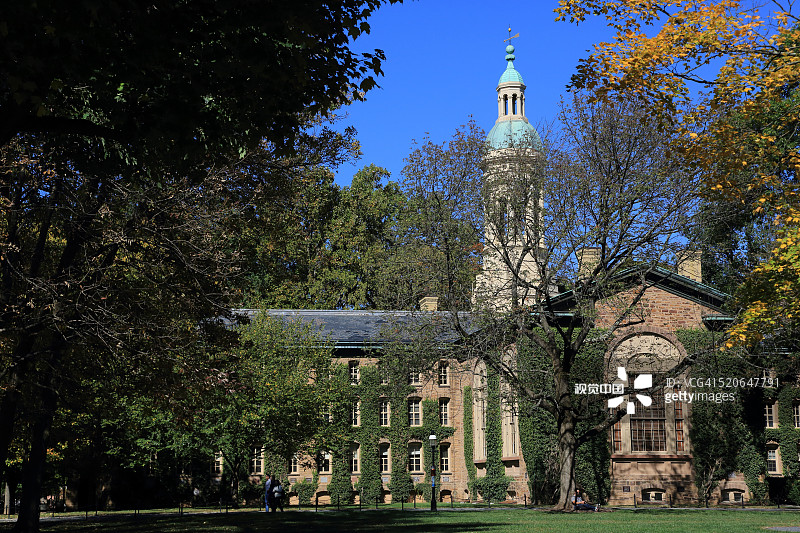 普林斯顿大学的拿骚楼图片素材