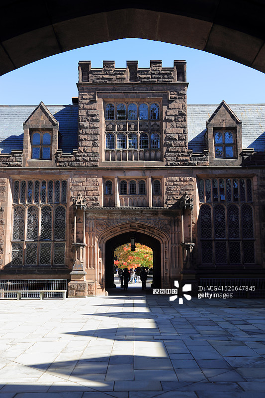普林斯顿大学的东派恩楼图片素材