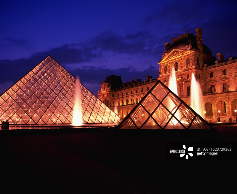卢浮宫图片素材