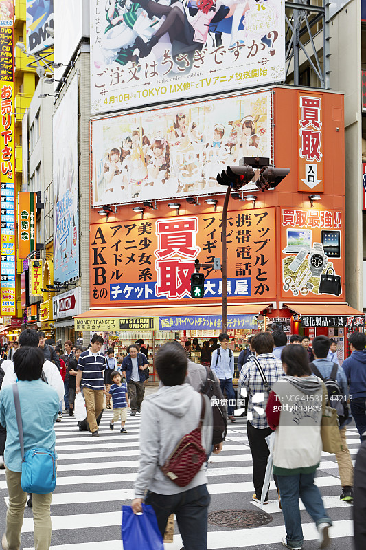 东京秋叶原图片素材