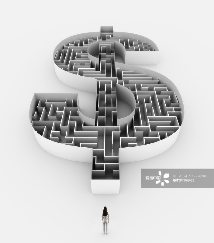 资金和业务的不确定性图片素材