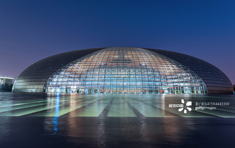 中国国家大剧院图片素材