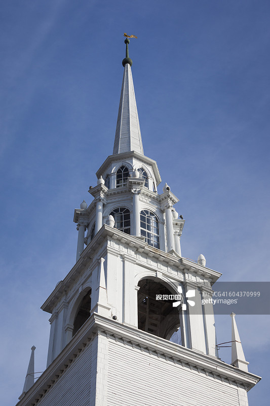 美国马萨诸塞州建筑外观图片素材