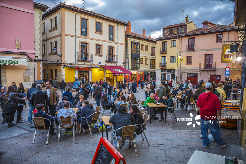 莱昂圣马丁广场图片素材