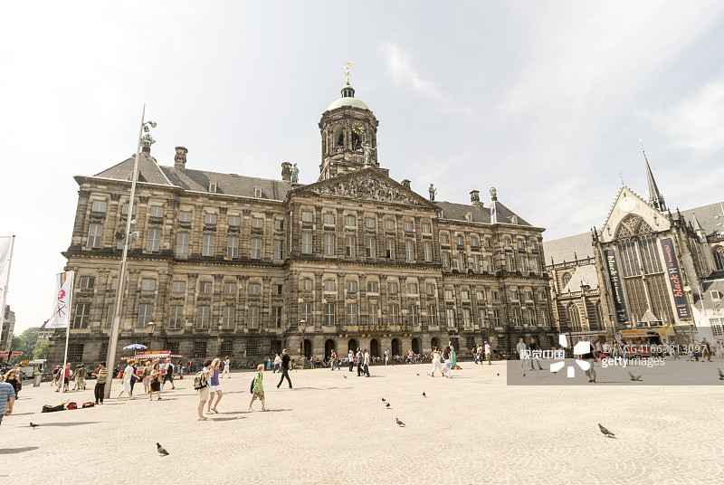 阿姆斯特丹皇宫图片素材