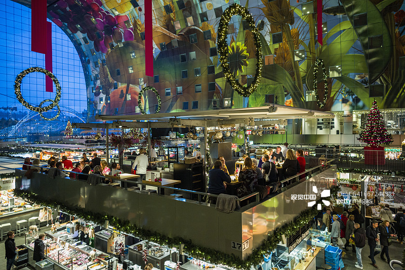 荷兰鹿特丹室内图片素材