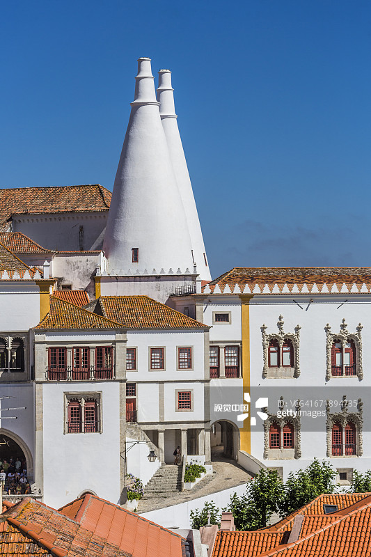 辛特拉国家宫殿，维拉韦利亚图片素材