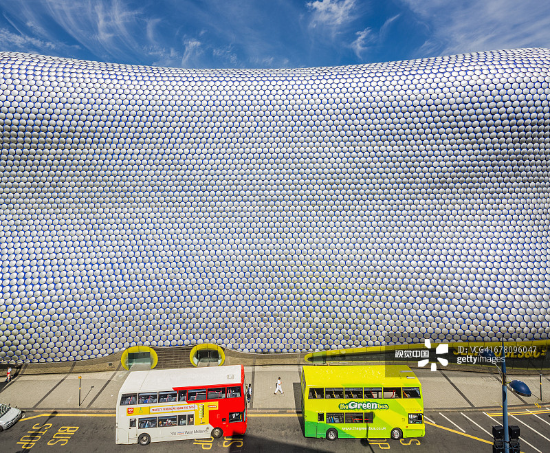 斗牛场购物中心区域，塞尔福里奇百货大楼图片素材