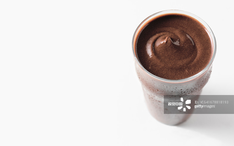 巧克力冰淇淋奶昔图片素材