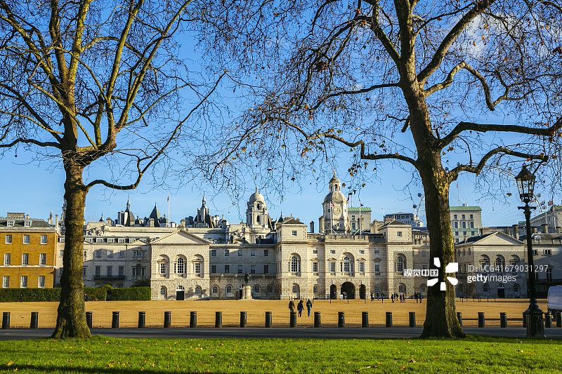 皇家骑兵卫队阅兵场图片素材