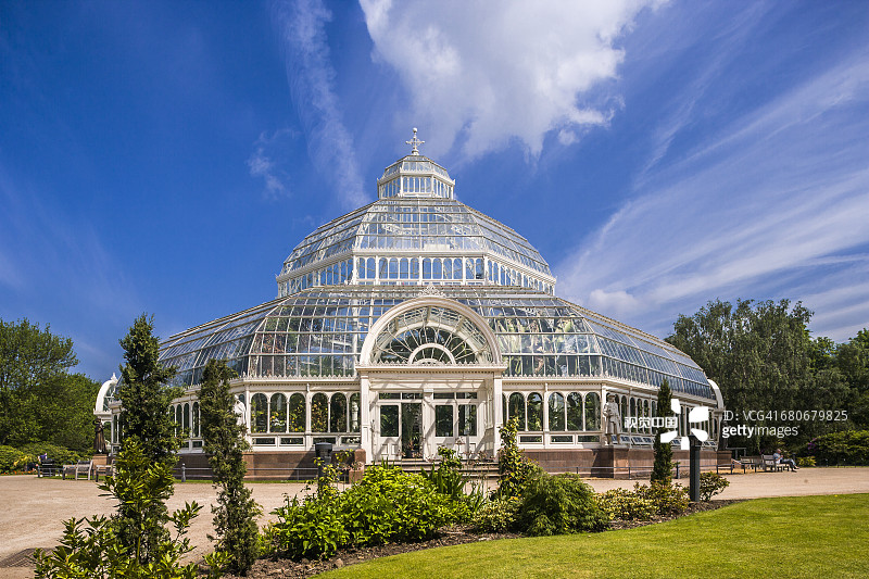 塞夫顿公园棕榈屋图片素材