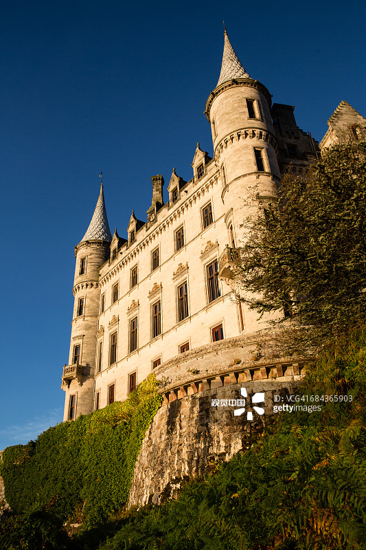 苏格兰北部邓罗宾城堡图片素材