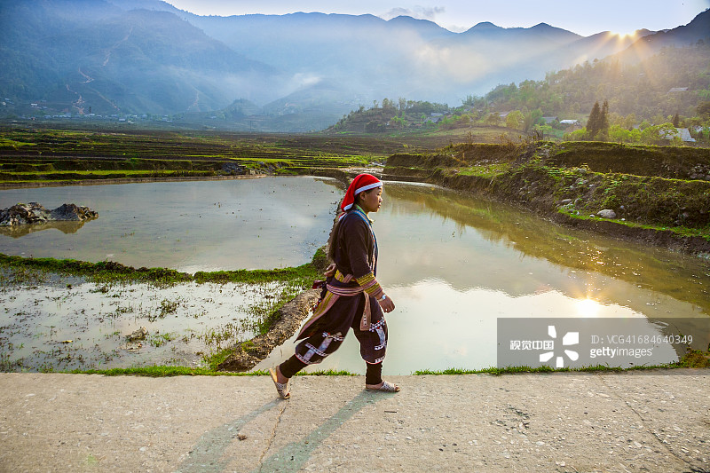 越南红瑶族图片素材