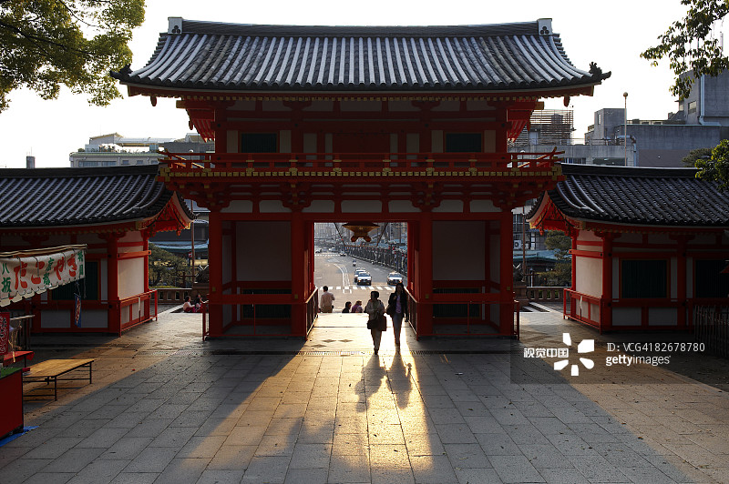 八坂神道神社，京都图片素材