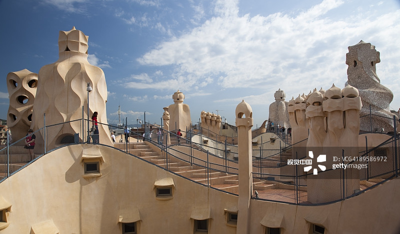 米拉之家的烟囱图片素材