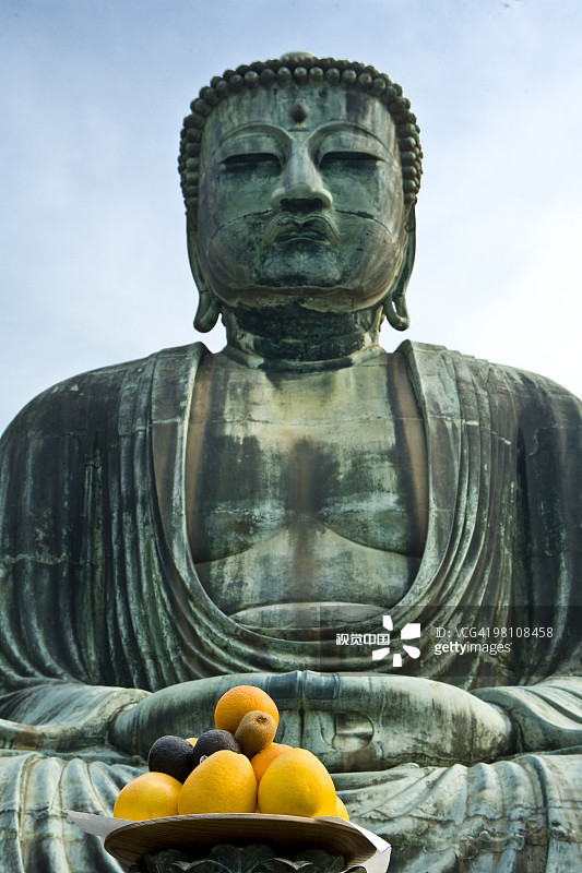 镰仓大佛图片素材