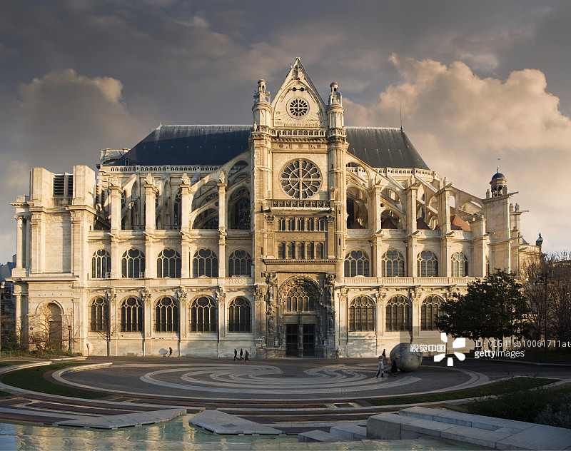 圣厄斯塔什大教堂图片素材