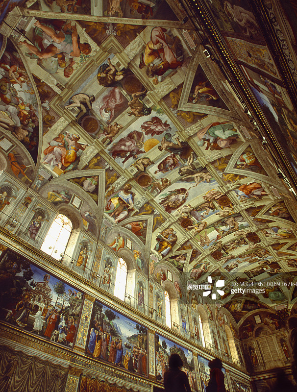 梵蒂冈城，西斯廷教堂图片素材